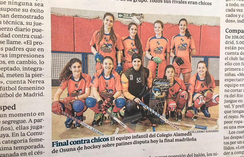 Hockey Femenino Colegio Alameda